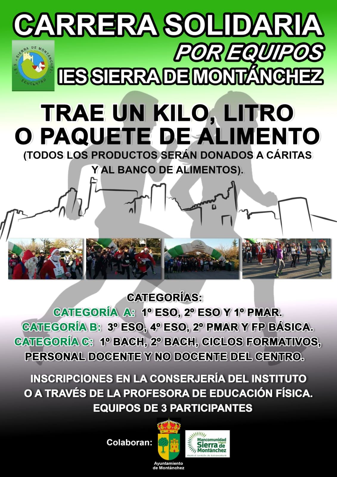 Cartel Carrera Solidaria