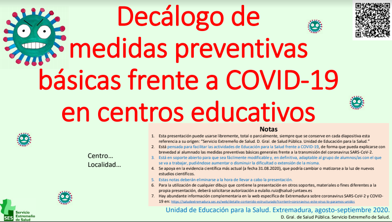 decalogo covid